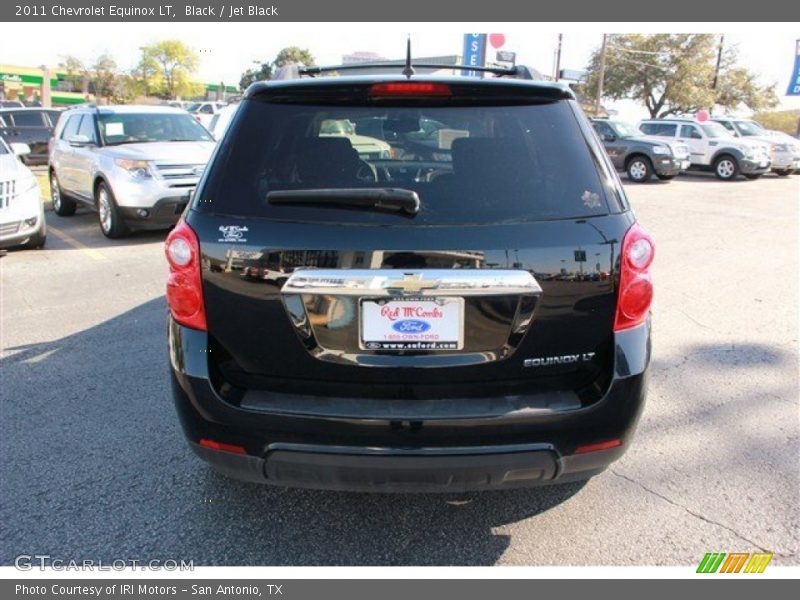 Black / Jet Black 2011 Chevrolet Equinox LT