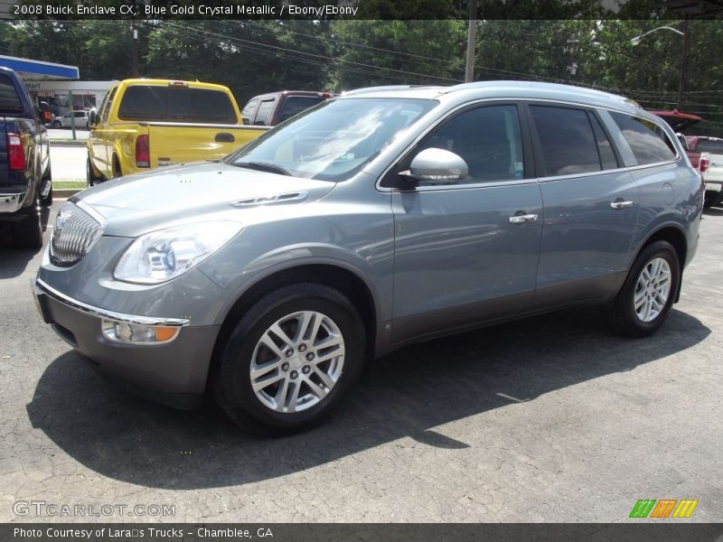  2008 Enclave CX Blue Gold Crystal Metallic