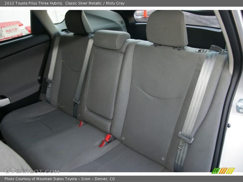 Classic Silver Metallic / Misty Gray 2013 Toyota Prius Three Hybrid