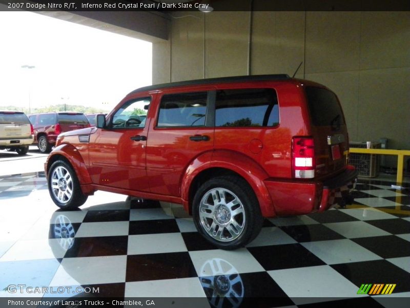 Inferno Red Crystal Pearl / Dark Slate Gray 2007 Dodge Nitro R/T