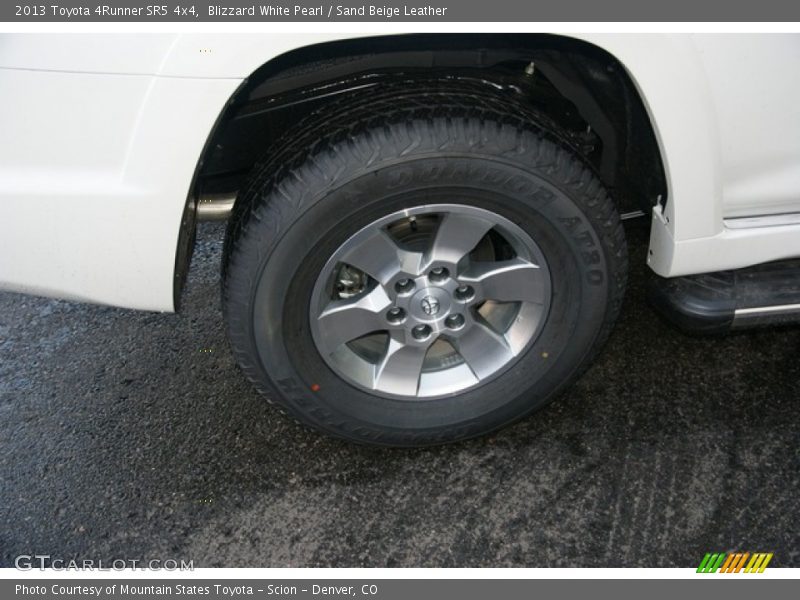 Blizzard White Pearl / Sand Beige Leather 2013 Toyota 4Runner SR5 4x4
