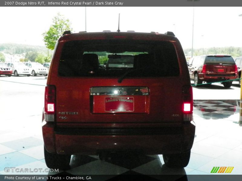 Inferno Red Crystal Pearl / Dark Slate Gray 2007 Dodge Nitro R/T