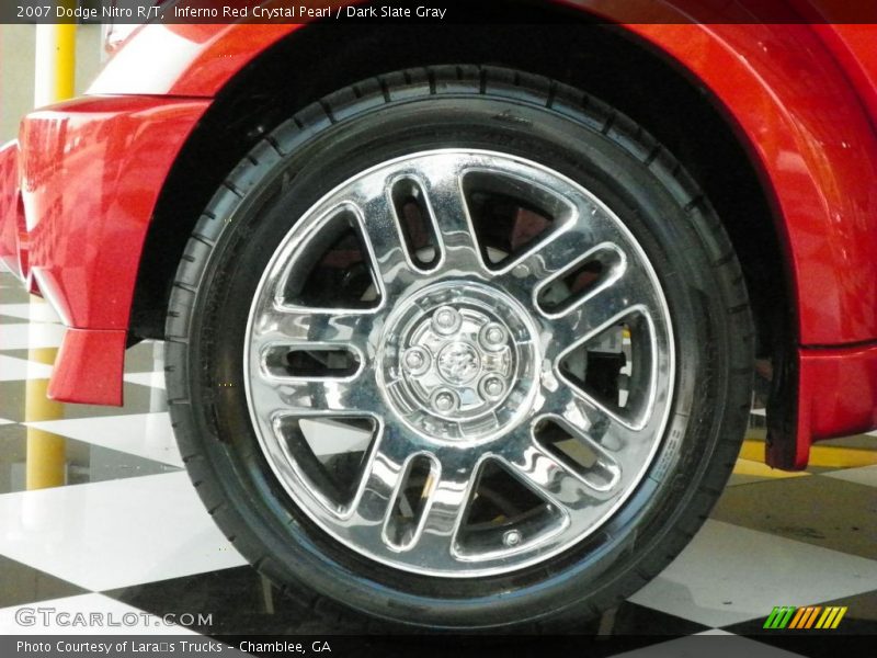 Inferno Red Crystal Pearl / Dark Slate Gray 2007 Dodge Nitro R/T