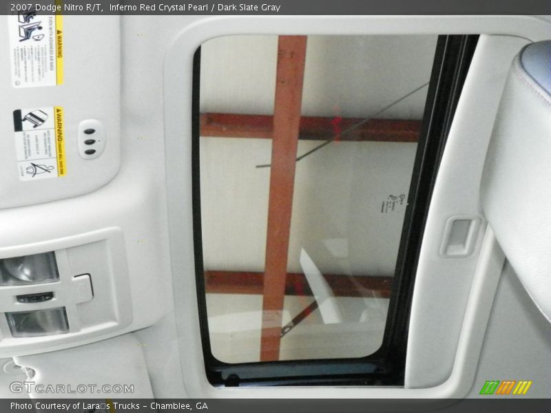 Inferno Red Crystal Pearl / Dark Slate Gray 2007 Dodge Nitro R/T