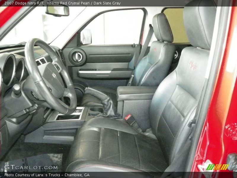Inferno Red Crystal Pearl / Dark Slate Gray 2007 Dodge Nitro R/T