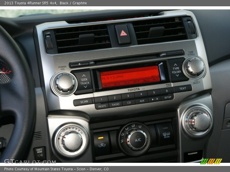 Black / Graphite 2013 Toyota 4Runner SR5 4x4