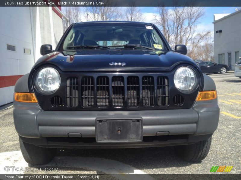 Black / Medium Slate Gray 2006 Jeep Liberty Sport 4x4