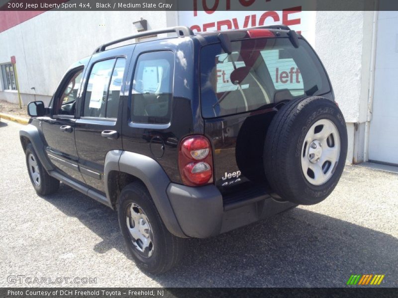 Black / Medium Slate Gray 2006 Jeep Liberty Sport 4x4