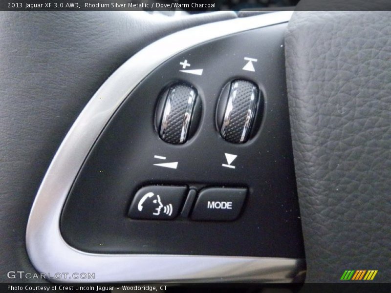 Controls of 2013 XF 3.0 AWD