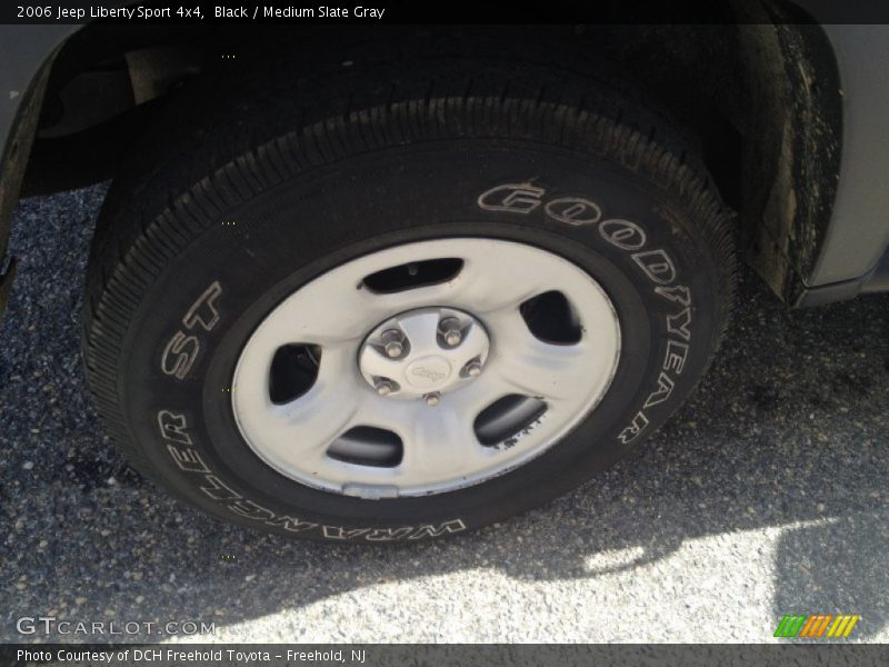 Black / Medium Slate Gray 2006 Jeep Liberty Sport 4x4