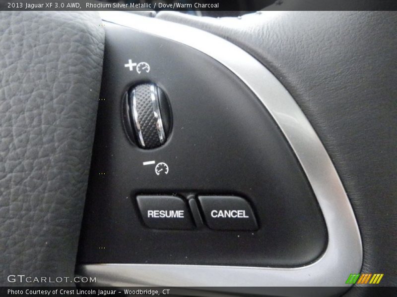 Controls of 2013 XF 3.0 AWD