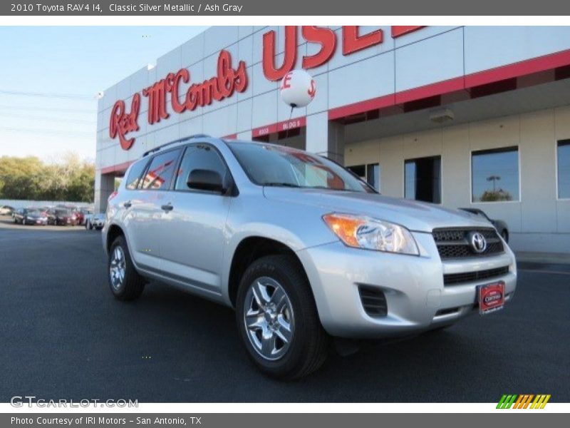 Classic Silver Metallic / Ash Gray 2010 Toyota RAV4 I4