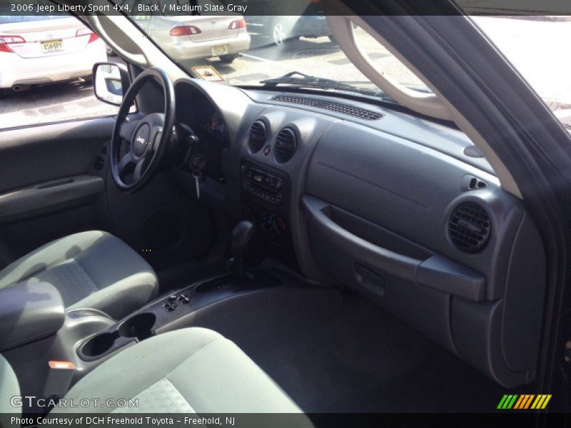 Black / Medium Slate Gray 2006 Jeep Liberty Sport 4x4
