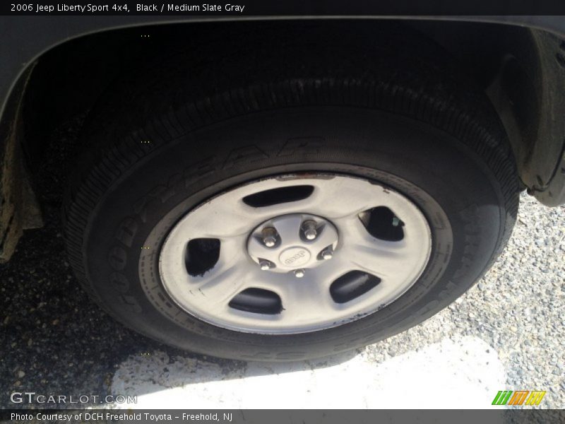 Black / Medium Slate Gray 2006 Jeep Liberty Sport 4x4