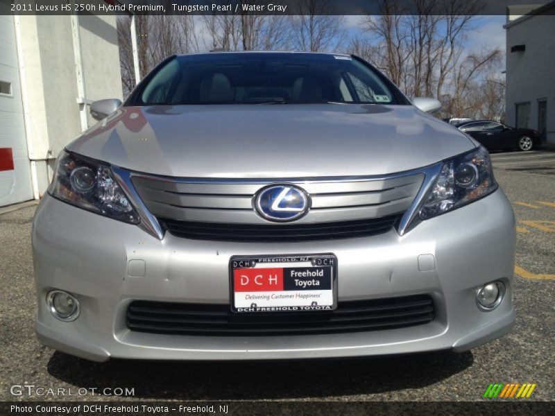 Tungsten Pearl / Water Gray 2011 Lexus HS 250h Hybrid Premium