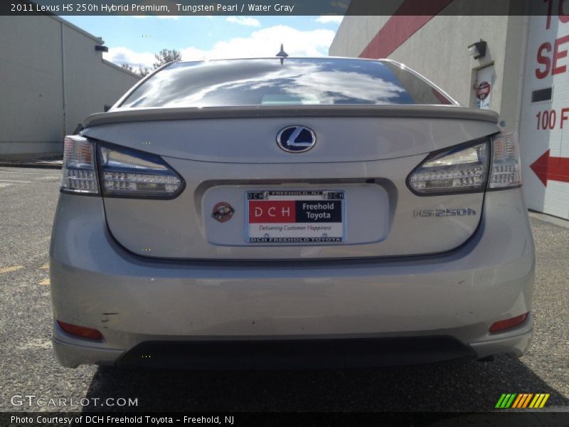 Tungsten Pearl / Water Gray 2011 Lexus HS 250h Hybrid Premium