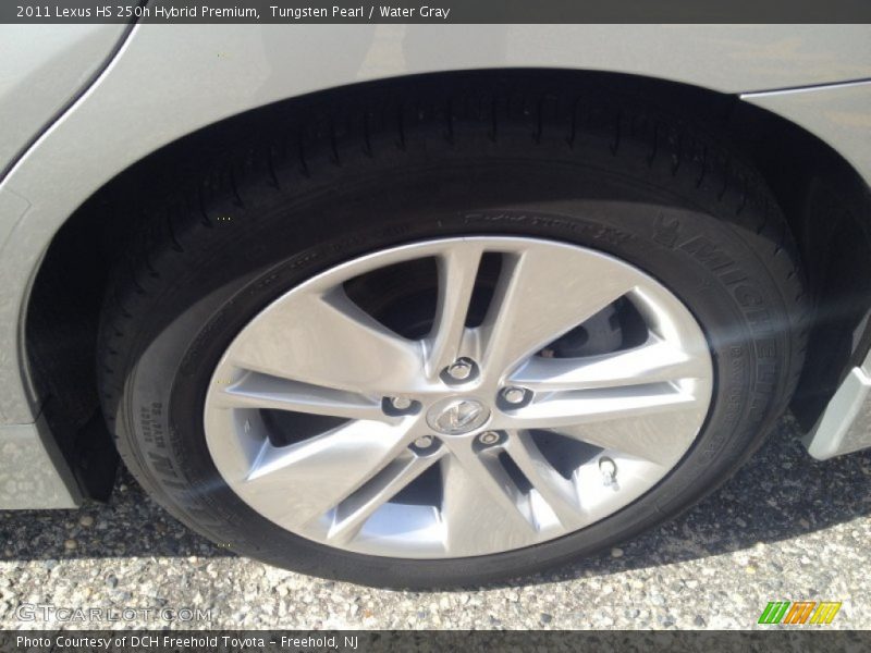 Tungsten Pearl / Water Gray 2011 Lexus HS 250h Hybrid Premium