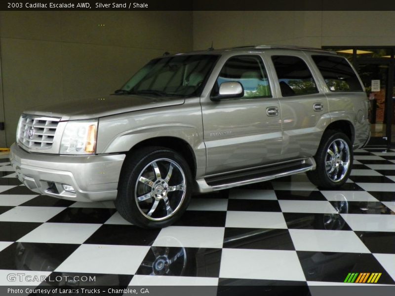 Silver Sand / Shale 2003 Cadillac Escalade AWD