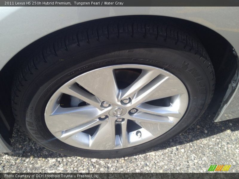 Tungsten Pearl / Water Gray 2011 Lexus HS 250h Hybrid Premium