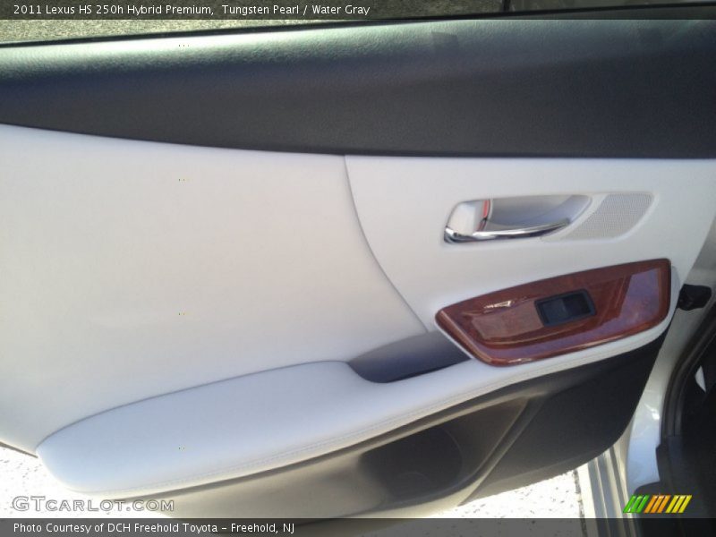 Tungsten Pearl / Water Gray 2011 Lexus HS 250h Hybrid Premium
