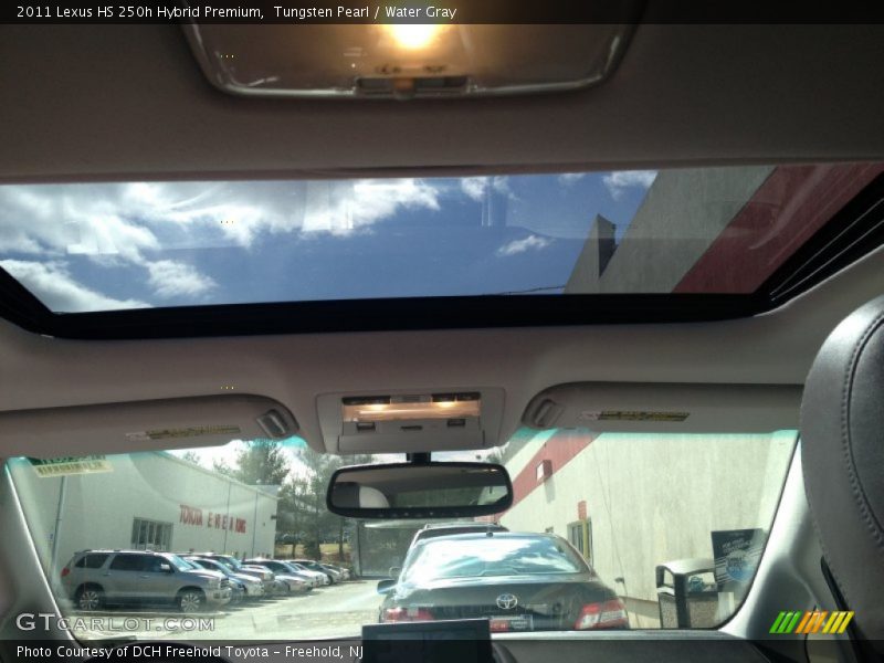 Tungsten Pearl / Water Gray 2011 Lexus HS 250h Hybrid Premium