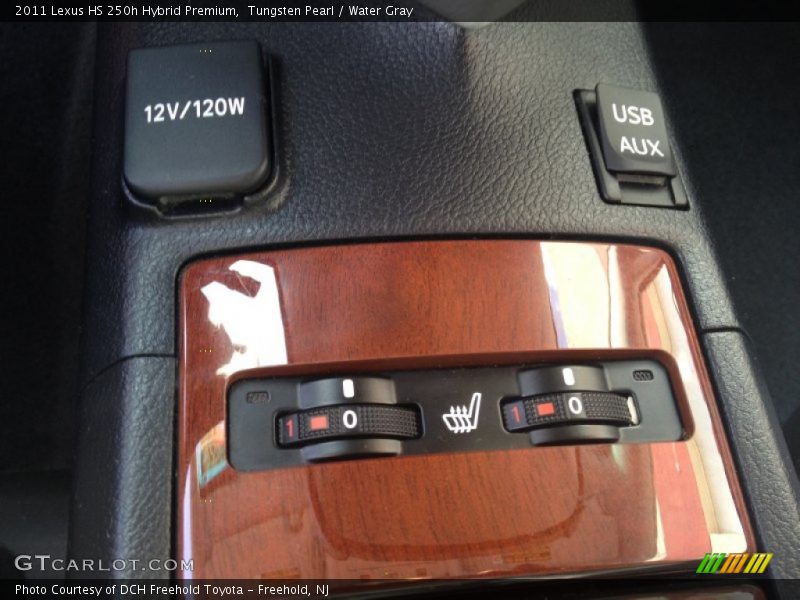 Tungsten Pearl / Water Gray 2011 Lexus HS 250h Hybrid Premium