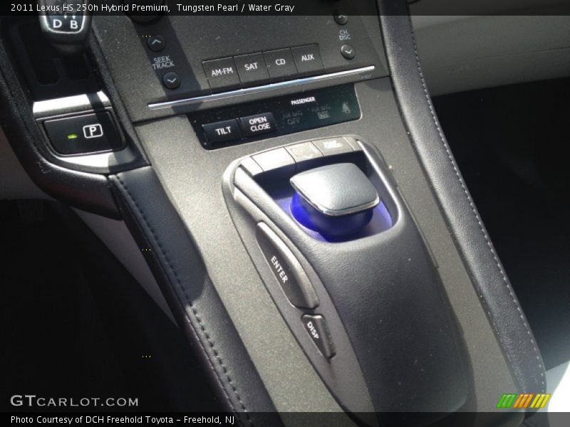 Tungsten Pearl / Water Gray 2011 Lexus HS 250h Hybrid Premium