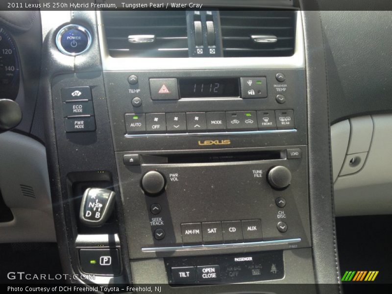 Tungsten Pearl / Water Gray 2011 Lexus HS 250h Hybrid Premium