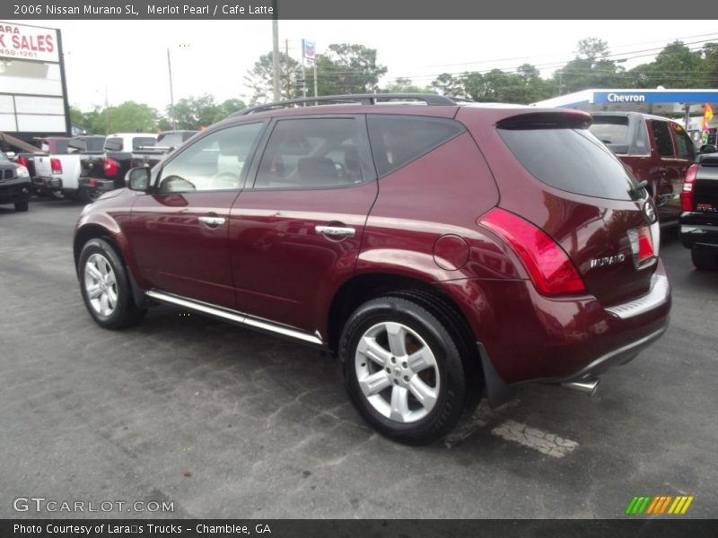 Merlot Pearl / Cafe Latte 2006 Nissan Murano SL