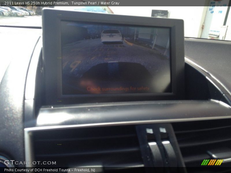 Tungsten Pearl / Water Gray 2011 Lexus HS 250h Hybrid Premium