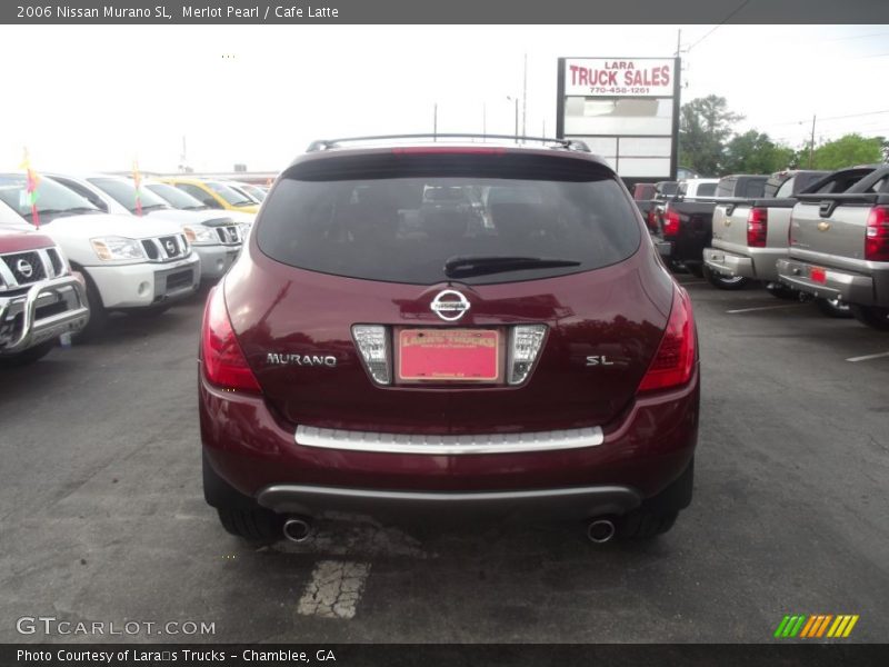Merlot Pearl / Cafe Latte 2006 Nissan Murano SL