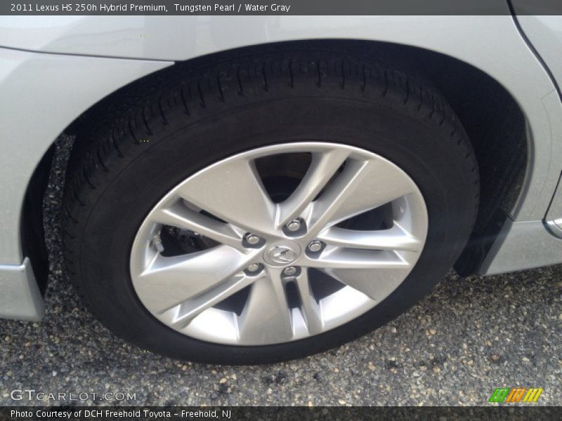 Tungsten Pearl / Water Gray 2011 Lexus HS 250h Hybrid Premium