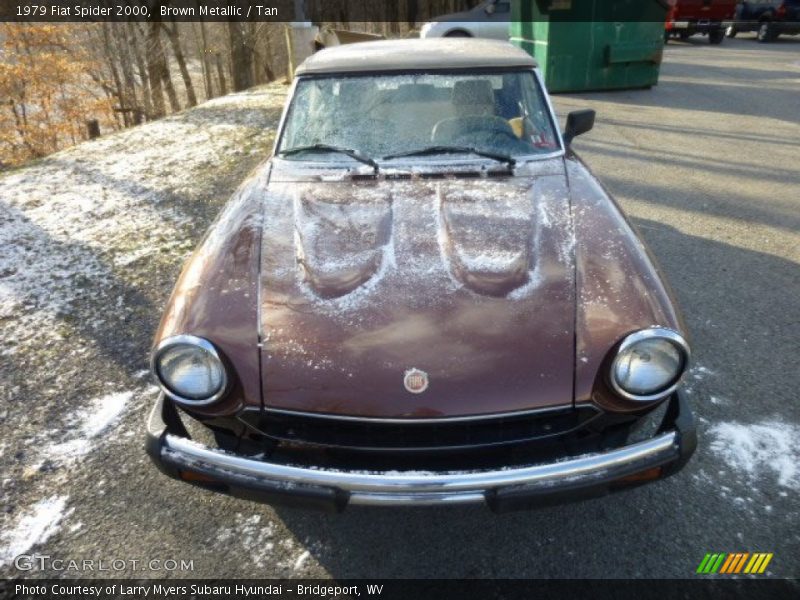 Brown Metallic / Tan 1979 Fiat Spider 2000