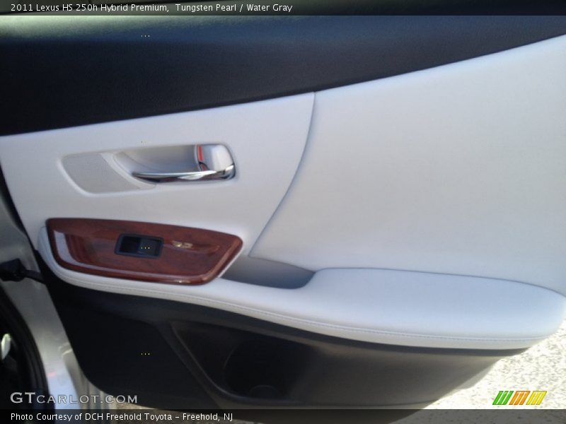 Tungsten Pearl / Water Gray 2011 Lexus HS 250h Hybrid Premium