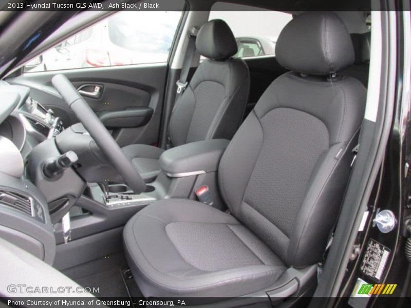 Ash Black / Black 2013 Hyundai Tucson GLS AWD