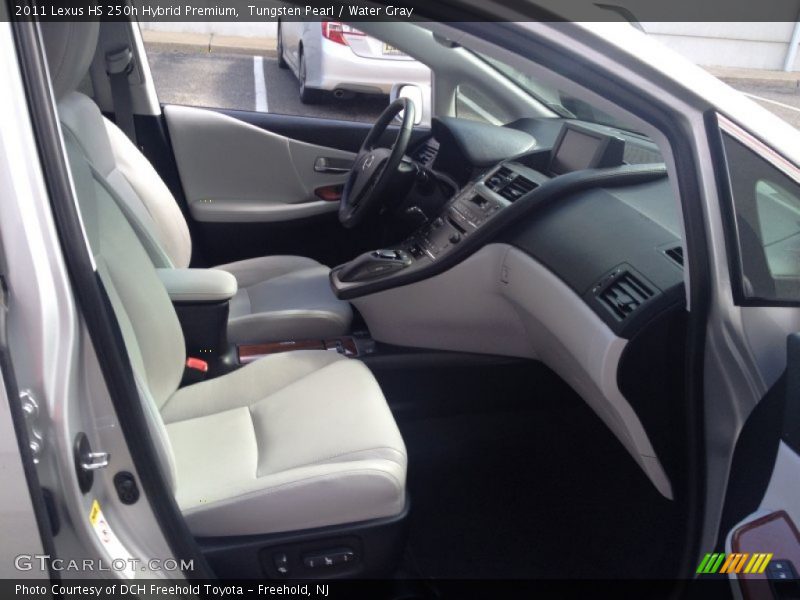 Tungsten Pearl / Water Gray 2011 Lexus HS 250h Hybrid Premium