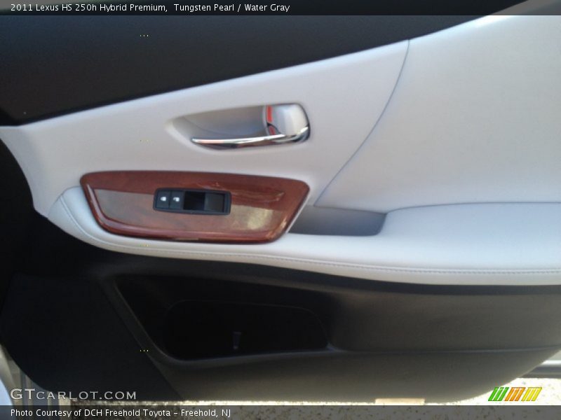 Tungsten Pearl / Water Gray 2011 Lexus HS 250h Hybrid Premium