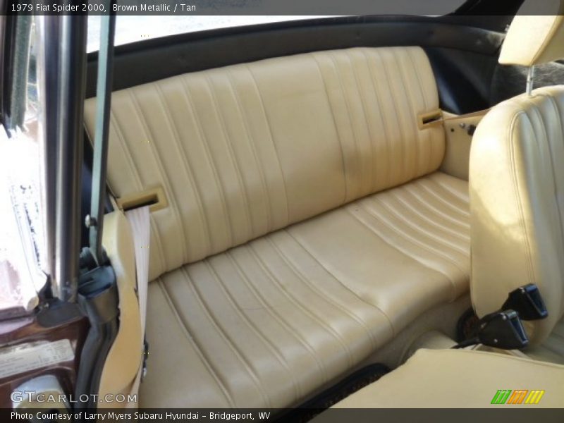 Rear Seat of 1979 Spider 2000 