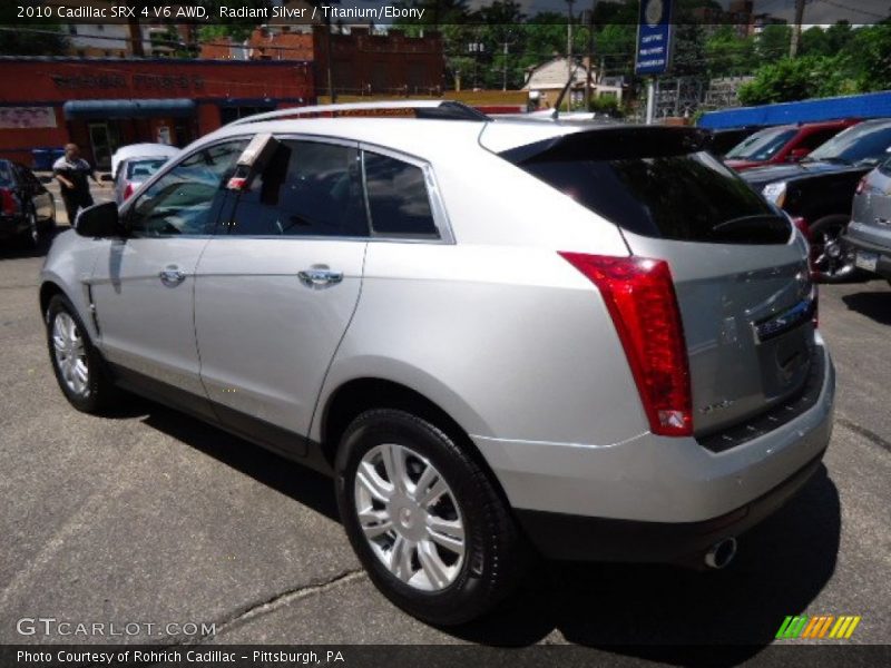 Radiant Silver / Titanium/Ebony 2010 Cadillac SRX 4 V6 AWD