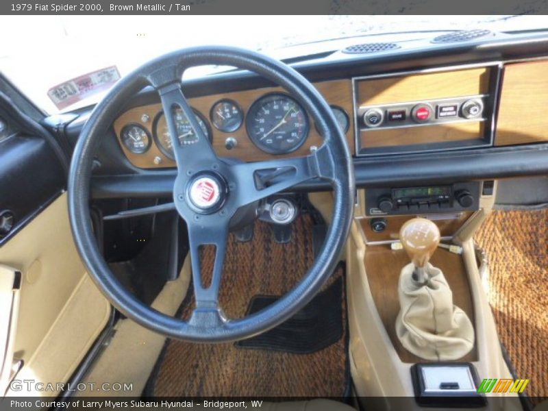 Dashboard of 1979 Spider 2000 