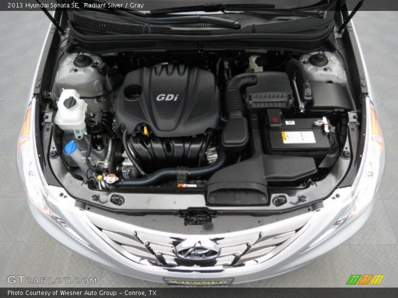 Radiant Silver / Gray 2013 Hyundai Sonata SE
