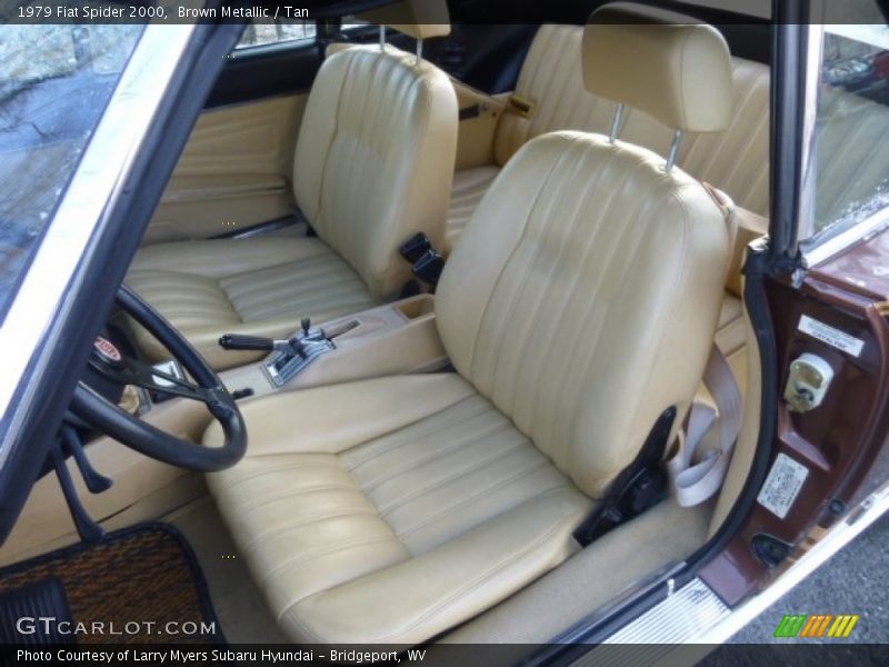 Front Seat of 1979 Spider 2000 