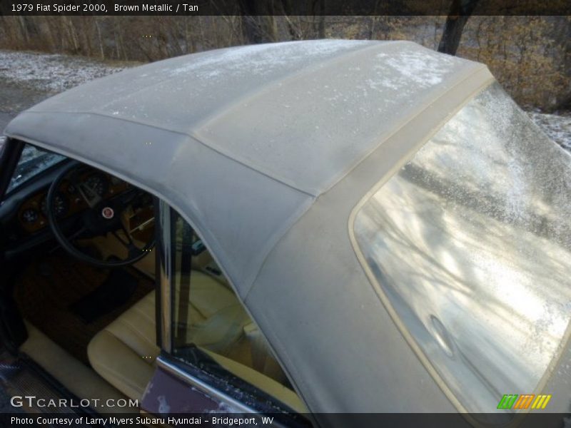 Convertible Roof - 1979 Fiat Spider 2000 