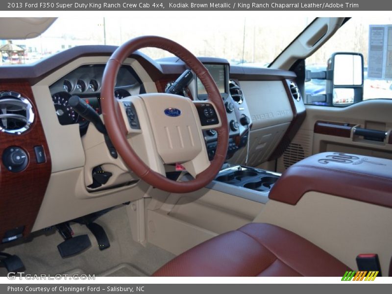 Dashboard of 2013 F350 Super Duty King Ranch Crew Cab 4x4