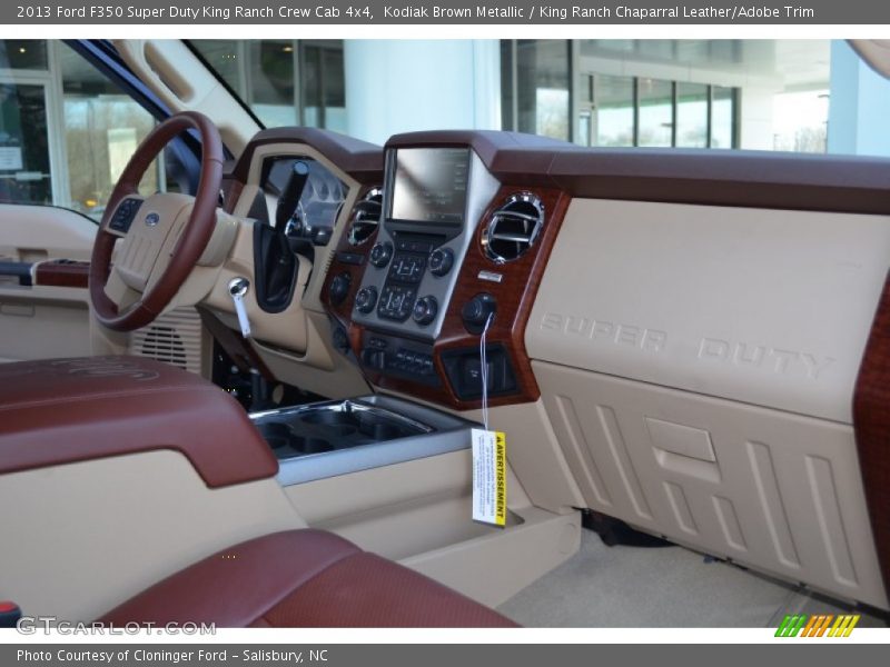 Dashboard of 2013 F350 Super Duty King Ranch Crew Cab 4x4