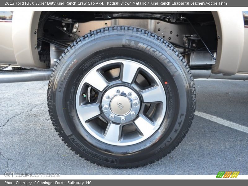  2013 F350 Super Duty King Ranch Crew Cab 4x4 Wheel