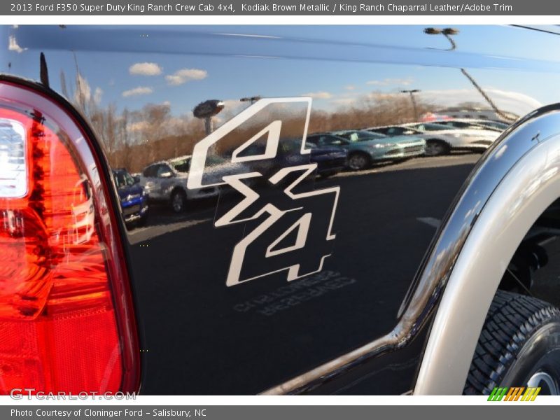  2013 F350 Super Duty King Ranch Crew Cab 4x4 Logo