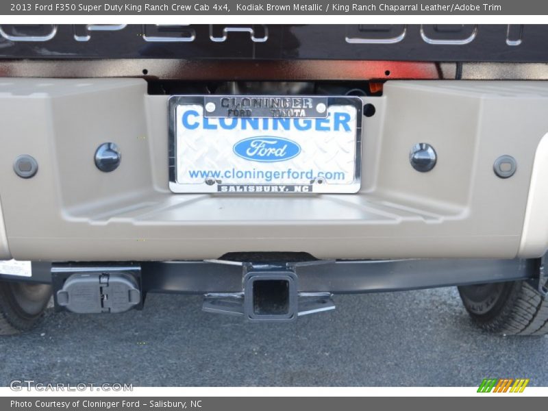Kodiak Brown Metallic / King Ranch Chaparral Leather/Adobe Trim 2013 Ford F350 Super Duty King Ranch Crew Cab 4x4