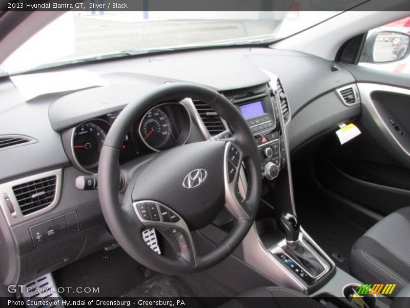 Silver / Black 2013 Hyundai Elantra GT