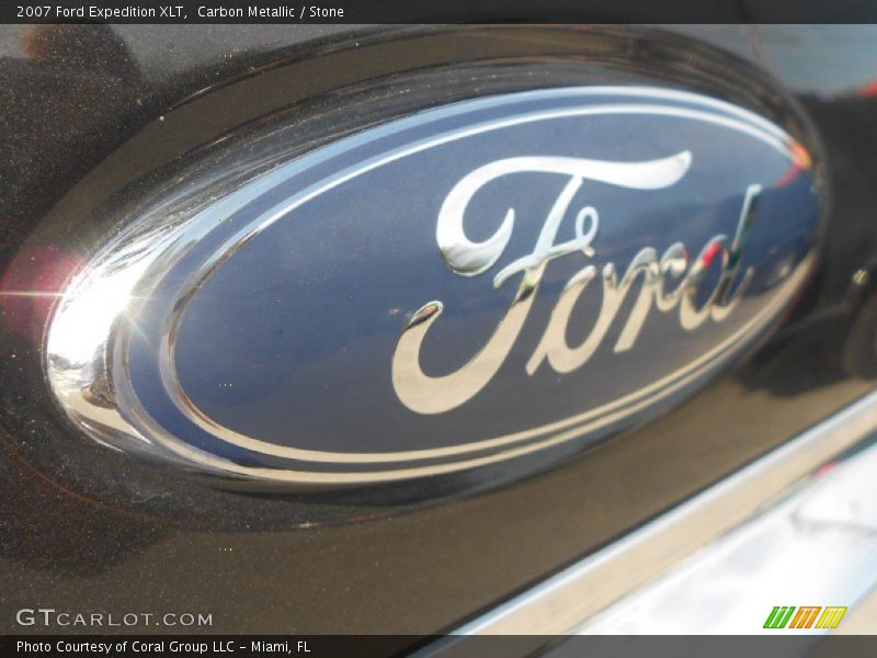 Carbon Metallic / Stone 2007 Ford Expedition XLT